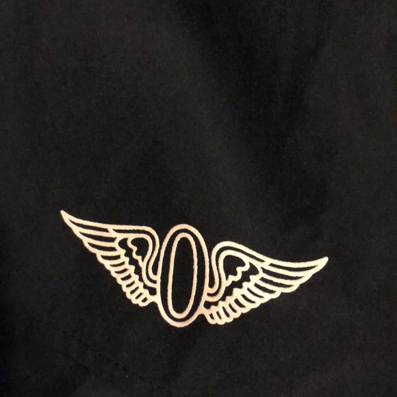 Nike black white shorts size m has drawstring - Picture 3 of 4